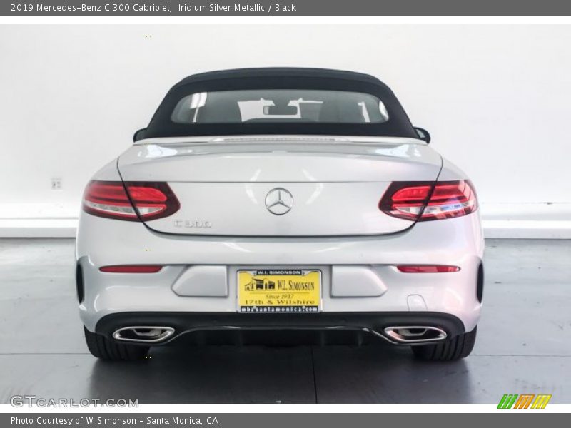 Iridium Silver Metallic / Black 2019 Mercedes-Benz C 300 Cabriolet