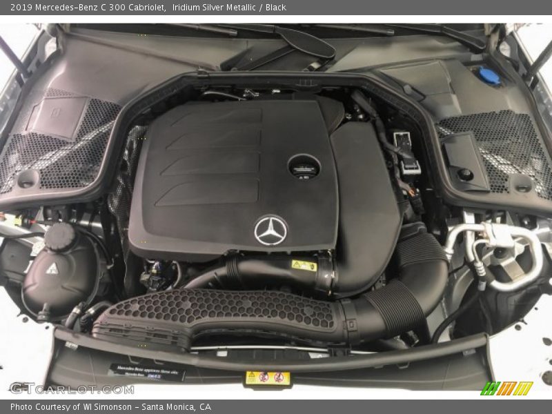 Iridium Silver Metallic / Black 2019 Mercedes-Benz C 300 Cabriolet