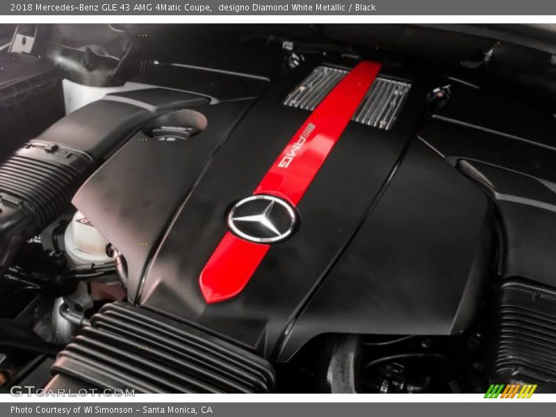 designo Diamond White Metallic / Black 2018 Mercedes-Benz GLE 43 AMG 4Matic Coupe