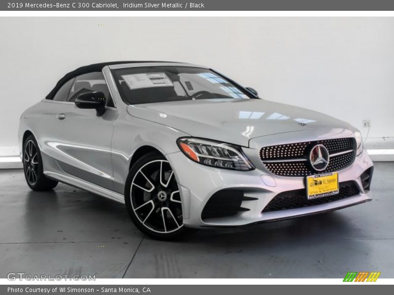 Iridium Silver Metallic / Black 2019 Mercedes-Benz C 300 Cabriolet