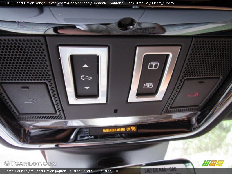 Santorini Black Metallic / Ebony/Ebony 2019 Land Rover Range Rover Sport Autobiography Dynamic