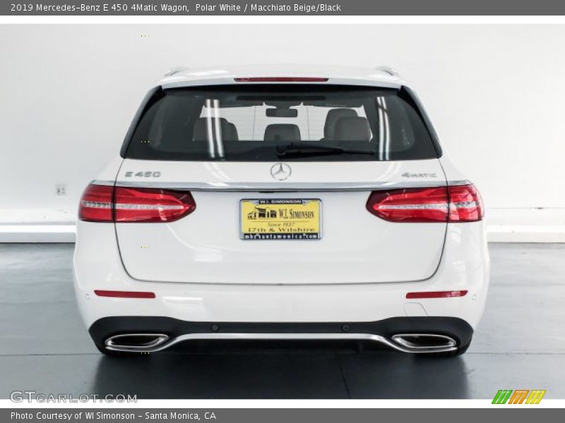 Polar White / Macchiato Beige/Black 2019 Mercedes-Benz E 450 4Matic Wagon