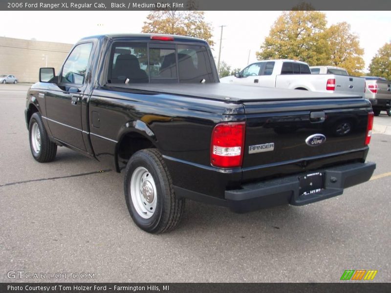 Black / Medium Dark Flint 2006 Ford Ranger XL Regular Cab