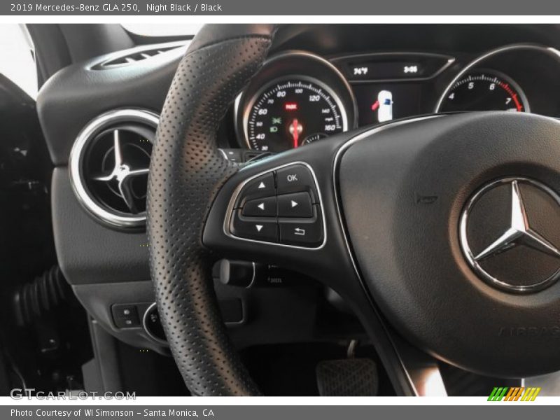 Night Black / Black 2019 Mercedes-Benz GLA 250