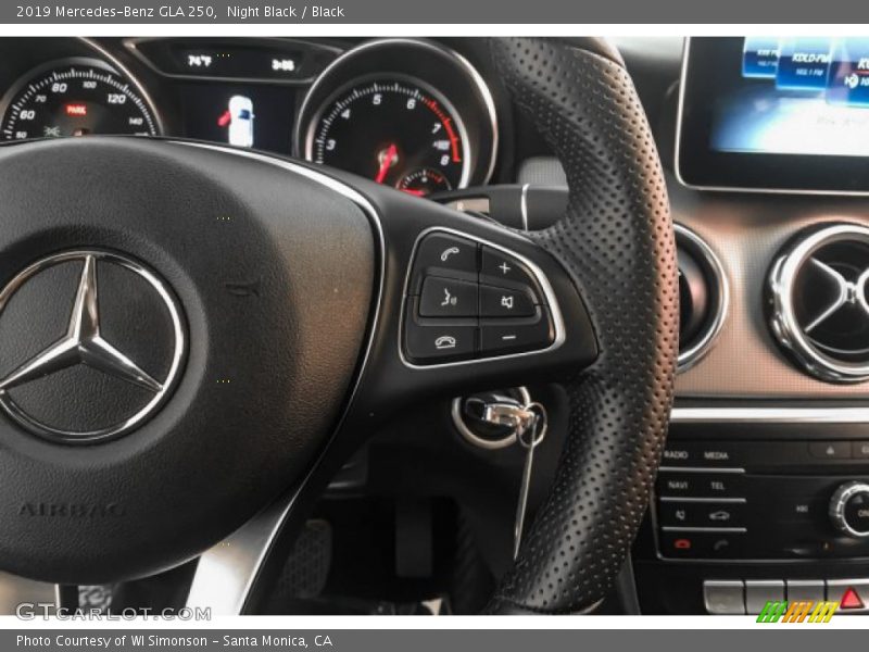Night Black / Black 2019 Mercedes-Benz GLA 250