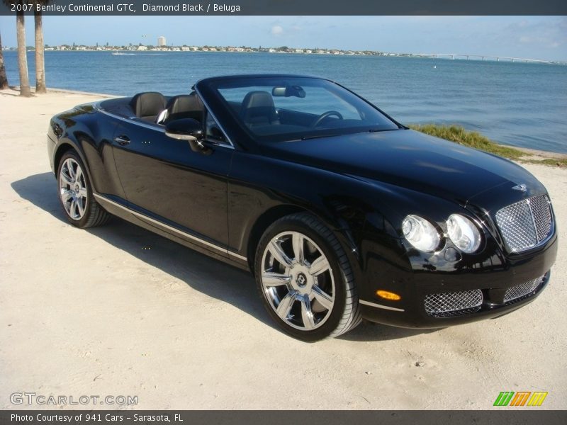 Diamond Black / Beluga 2007 Bentley Continental GTC