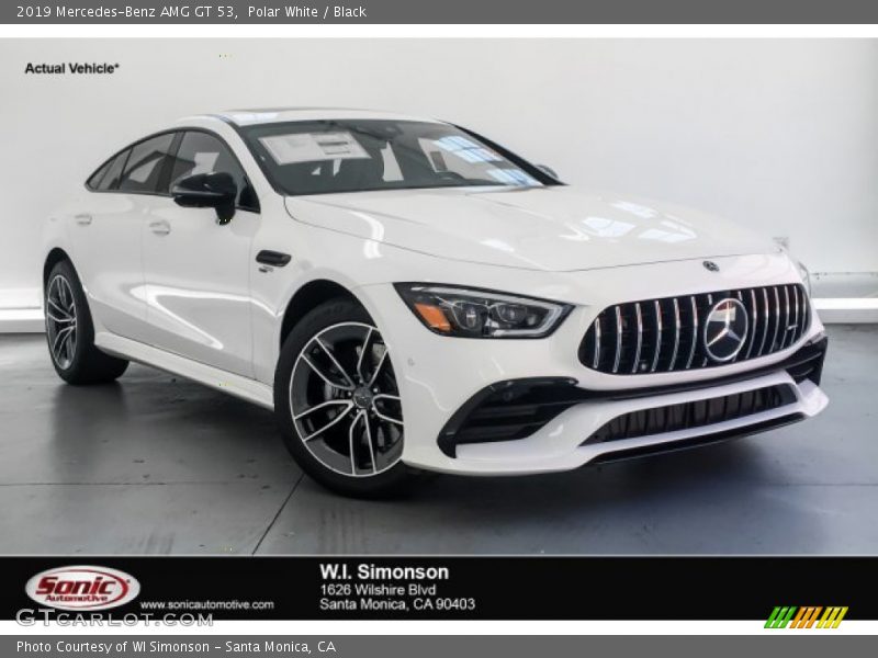 Polar White / Black 2019 Mercedes-Benz AMG GT 53