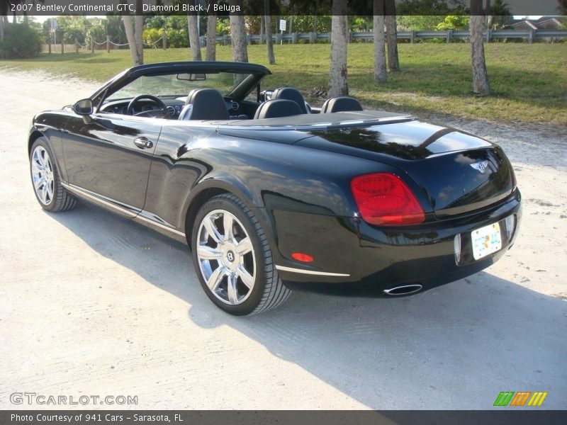 Diamond Black / Beluga 2007 Bentley Continental GTC