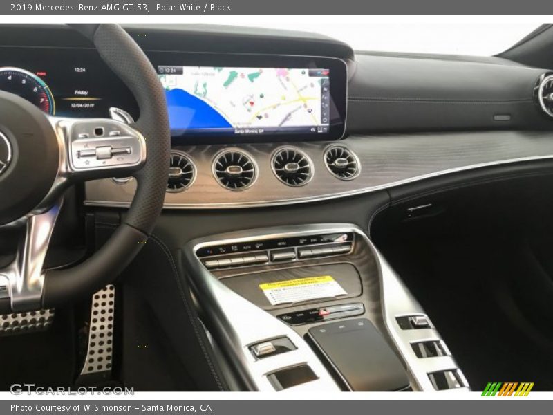 Dashboard of 2019 AMG GT 53