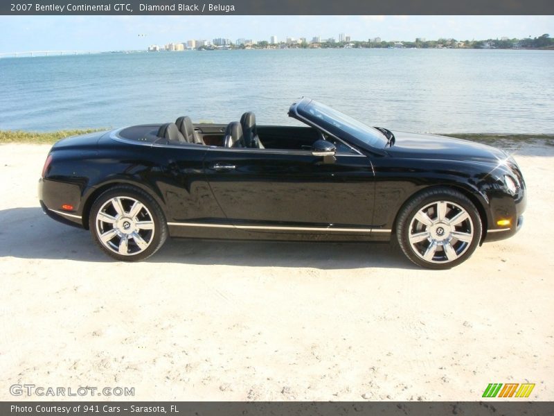 Diamond Black / Beluga 2007 Bentley Continental GTC
