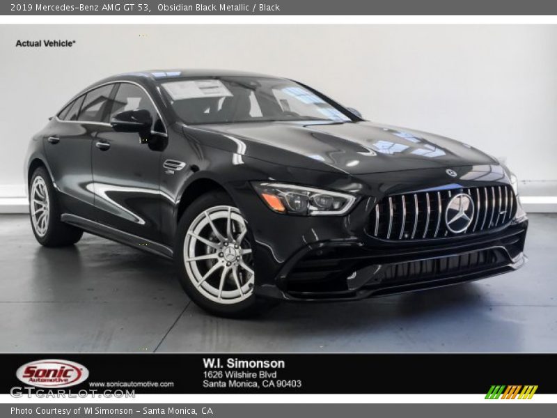 Obsidian Black Metallic / Black 2019 Mercedes-Benz AMG GT 53