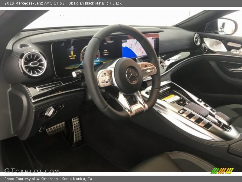 Dashboard of 2019 AMG GT 53