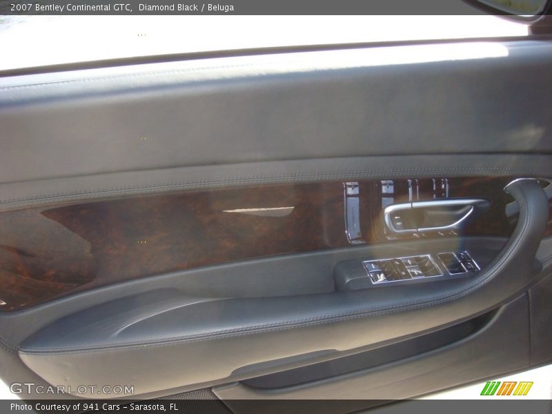 Diamond Black / Beluga 2007 Bentley Continental GTC