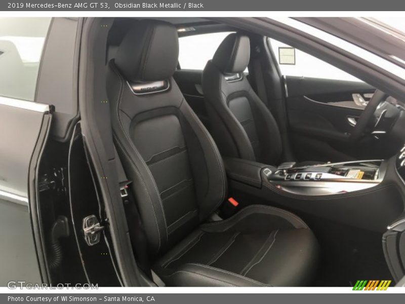 Front Seat of 2019 AMG GT 53