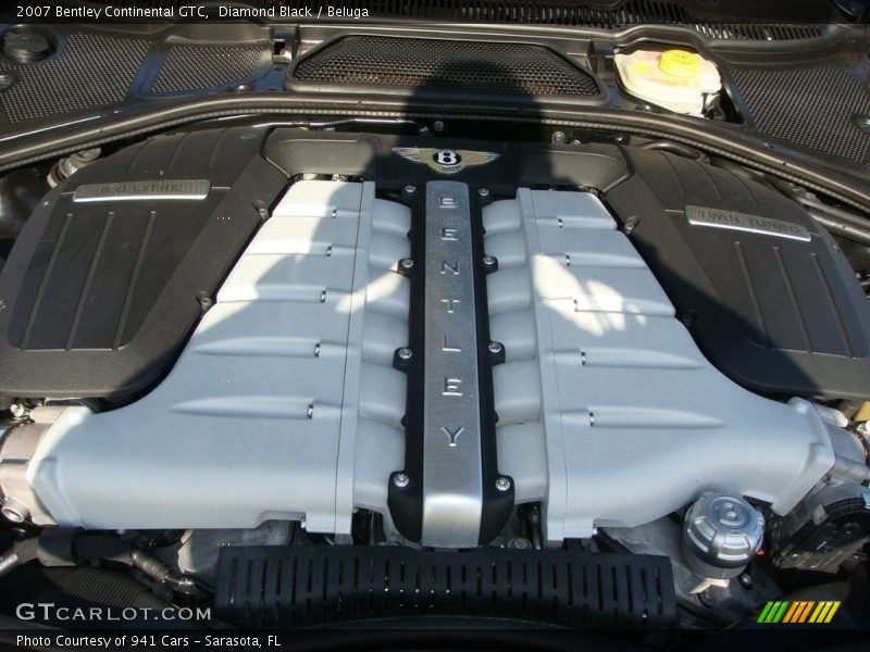Diamond Black / Beluga 2007 Bentley Continental GTC