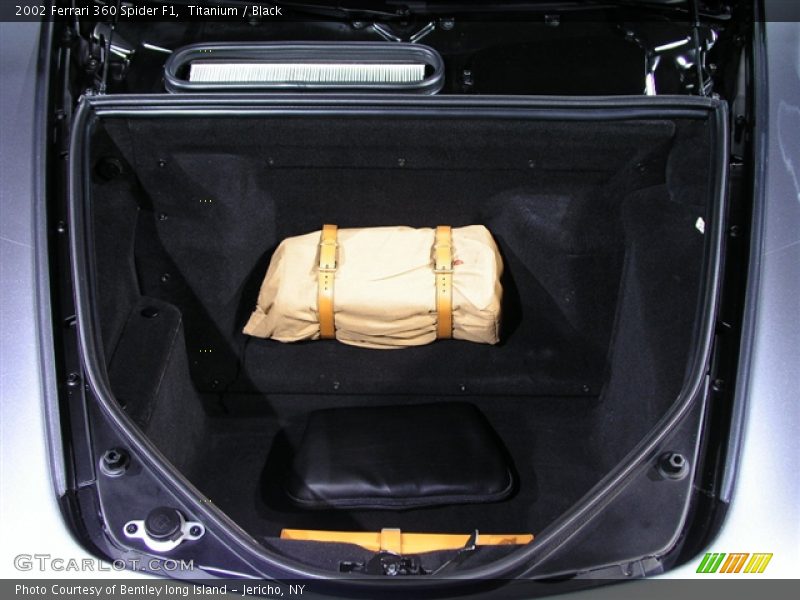  2002 360 Spider F1 Trunk
