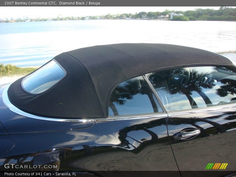 Diamond Black / Beluga 2007 Bentley Continental GTC