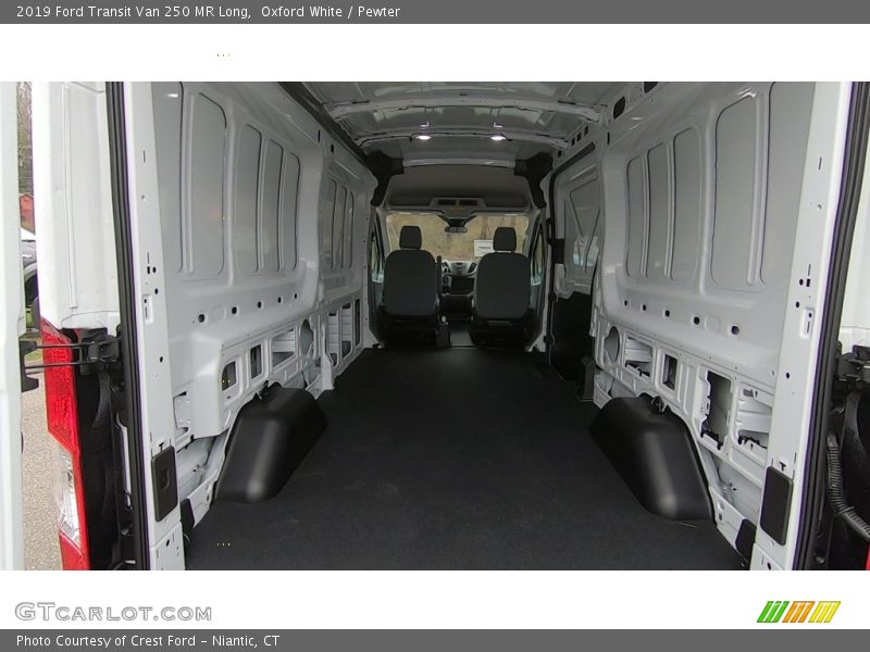 Oxford White / Pewter 2019 Ford Transit Van 250 MR Long