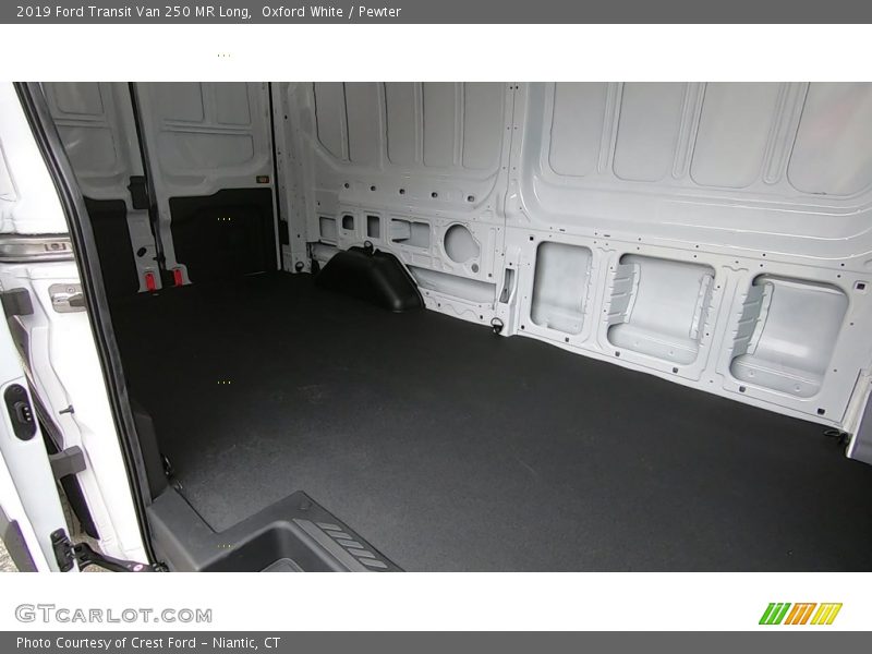 Oxford White / Pewter 2019 Ford Transit Van 250 MR Long
