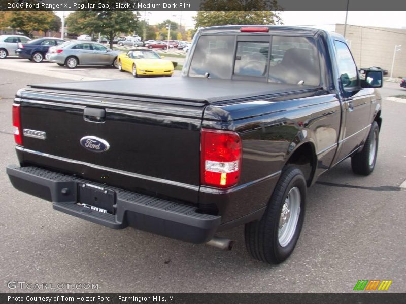 Black / Medium Dark Flint 2006 Ford Ranger XL Regular Cab