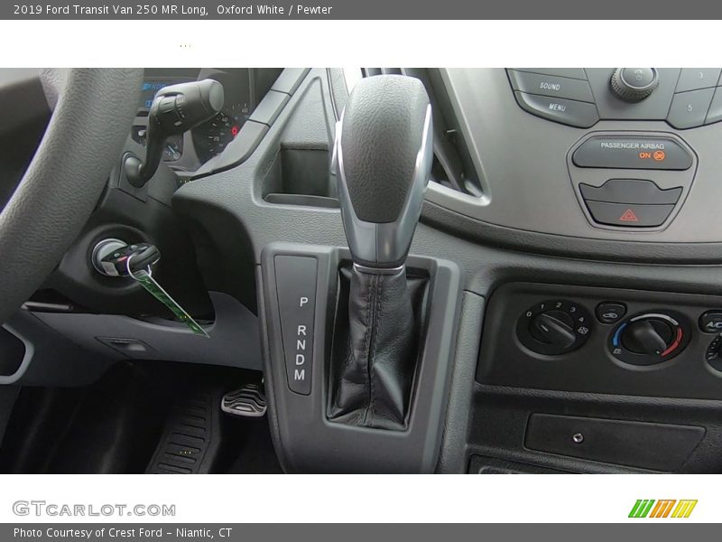 Oxford White / Pewter 2019 Ford Transit Van 250 MR Long