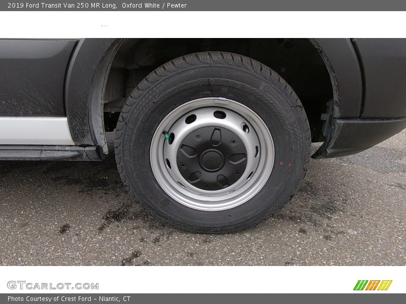 Oxford White / Pewter 2019 Ford Transit Van 250 MR Long