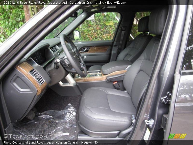Carpathian Gray Metallic / Ebony/Ebony 2019 Land Rover Range Rover Supercharged