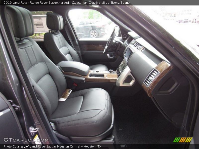 Carpathian Gray Metallic / Ebony/Ebony 2019 Land Rover Range Rover Supercharged