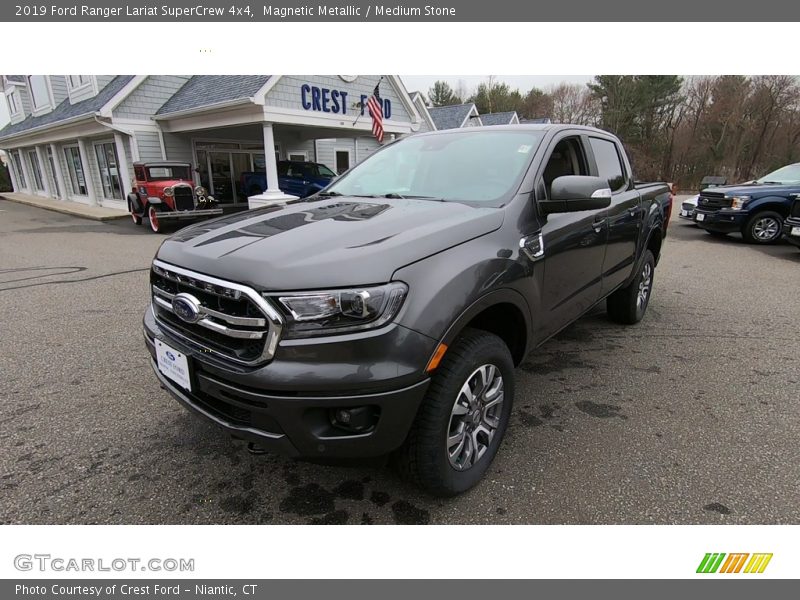 Magnetic Metallic / Medium Stone 2019 Ford Ranger Lariat SuperCrew 4x4