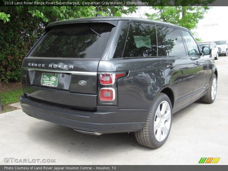 Carpathian Gray Metallic / Ebony/Ebony 2019 Land Rover Range Rover Supercharged