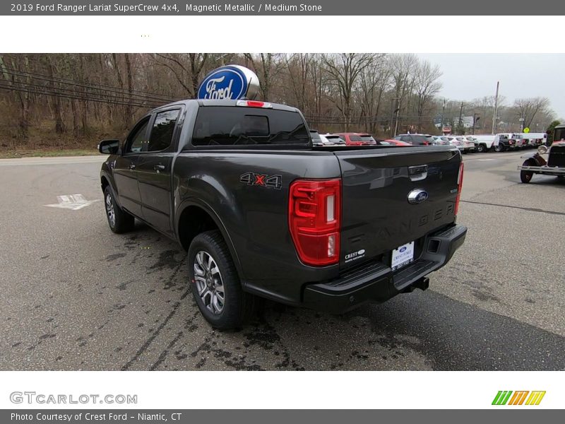 Magnetic Metallic / Medium Stone 2019 Ford Ranger Lariat SuperCrew 4x4