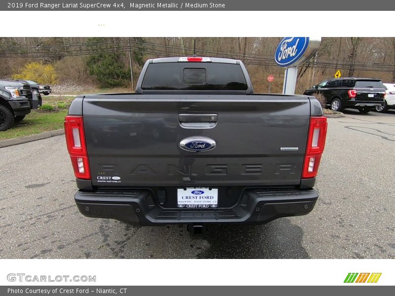 Magnetic Metallic / Medium Stone 2019 Ford Ranger Lariat SuperCrew 4x4