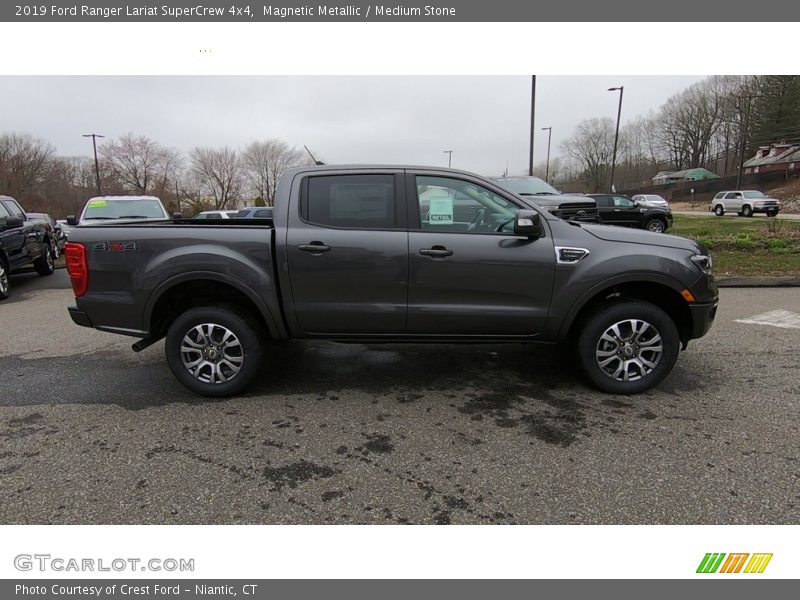 Magnetic Metallic / Medium Stone 2019 Ford Ranger Lariat SuperCrew 4x4