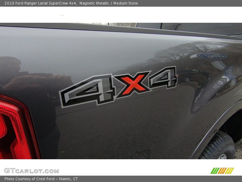 Magnetic Metallic / Medium Stone 2019 Ford Ranger Lariat SuperCrew 4x4
