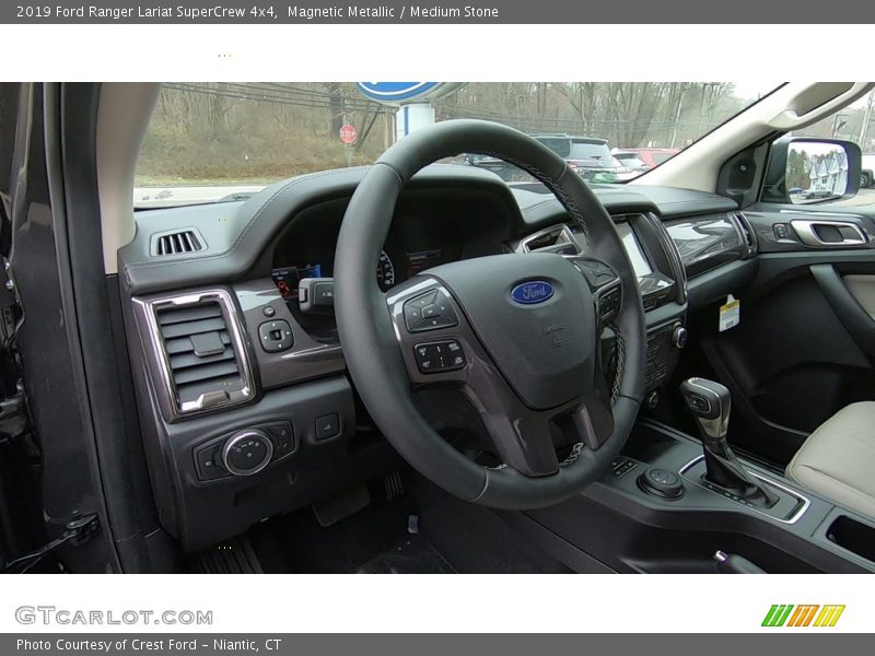 Magnetic Metallic / Medium Stone 2019 Ford Ranger Lariat SuperCrew 4x4