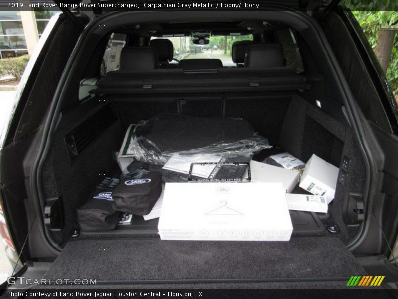 Carpathian Gray Metallic / Ebony/Ebony 2019 Land Rover Range Rover Supercharged