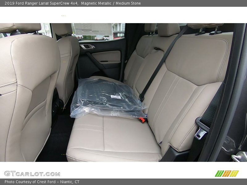 Rear Seat of 2019 Ranger Lariat SuperCrew 4x4
