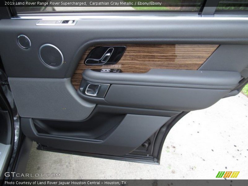 Carpathian Gray Metallic / Ebony/Ebony 2019 Land Rover Range Rover Supercharged