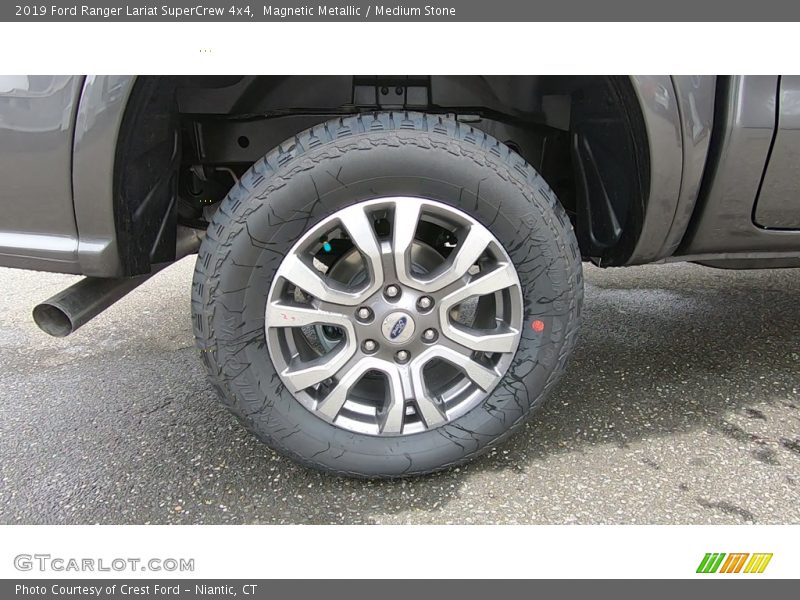 Magnetic Metallic / Medium Stone 2019 Ford Ranger Lariat SuperCrew 4x4