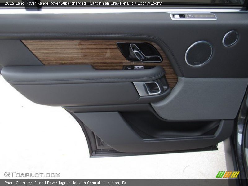 Carpathian Gray Metallic / Ebony/Ebony 2019 Land Rover Range Rover Supercharged