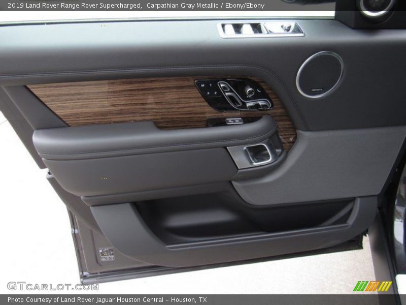 Carpathian Gray Metallic / Ebony/Ebony 2019 Land Rover Range Rover Supercharged