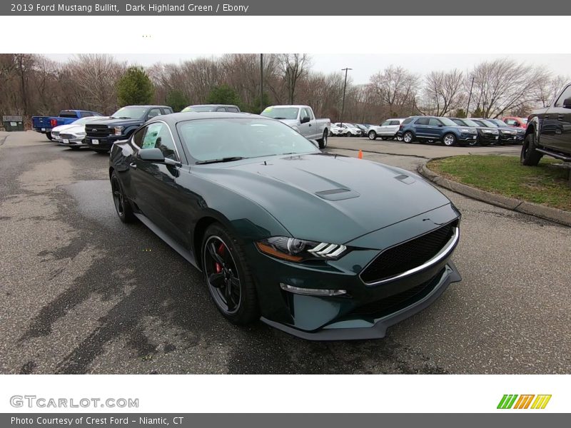 Front 3/4 View of 2019 Mustang Bullitt
