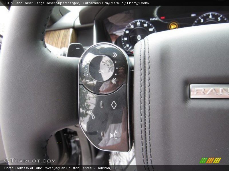 Carpathian Gray Metallic / Ebony/Ebony 2019 Land Rover Range Rover Supercharged