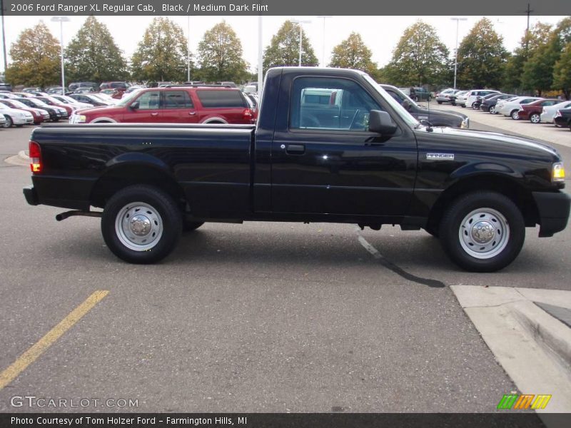 Black / Medium Dark Flint 2006 Ford Ranger XL Regular Cab