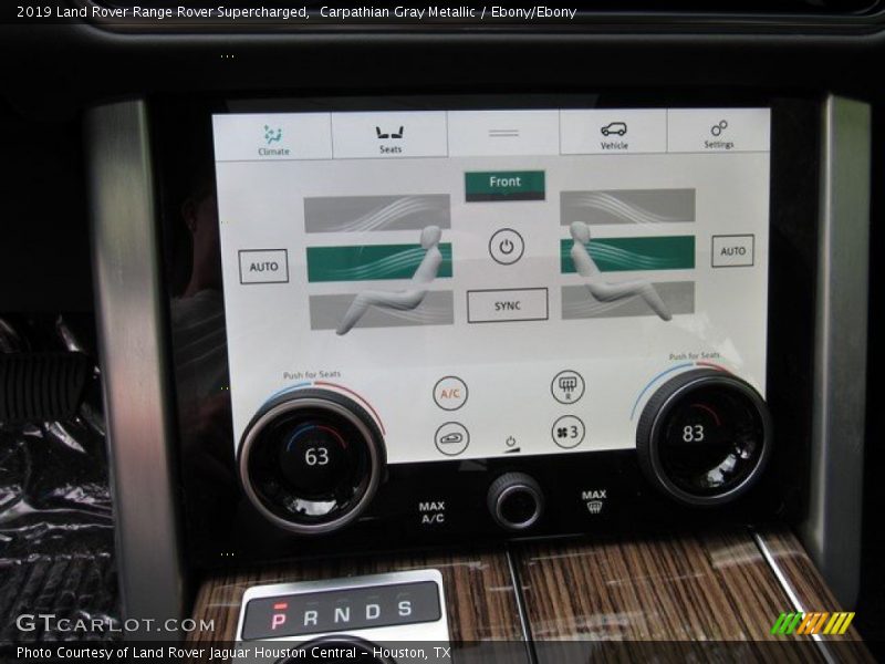 Carpathian Gray Metallic / Ebony/Ebony 2019 Land Rover Range Rover Supercharged