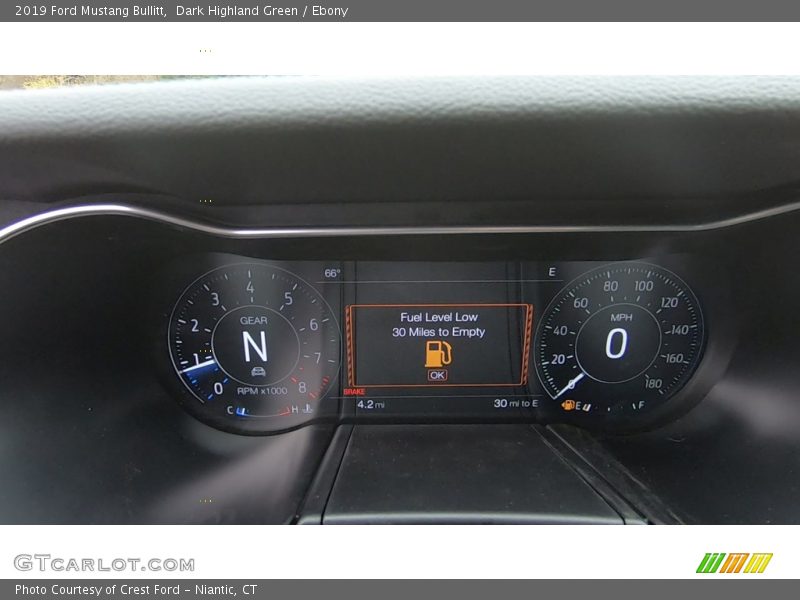  2019 Mustang Bullitt Bullitt Gauges