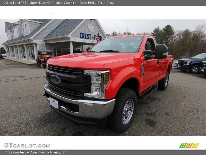 Race Red / Earth Gray 2019 Ford F350 Super Duty XL Regular Cab 4x4