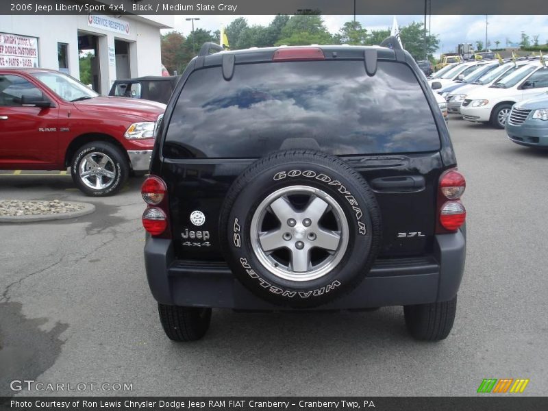 Black / Medium Slate Gray 2006 Jeep Liberty Sport 4x4