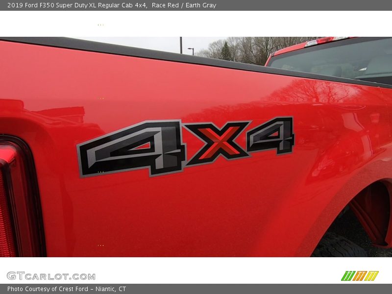 Race Red / Earth Gray 2019 Ford F350 Super Duty XL Regular Cab 4x4