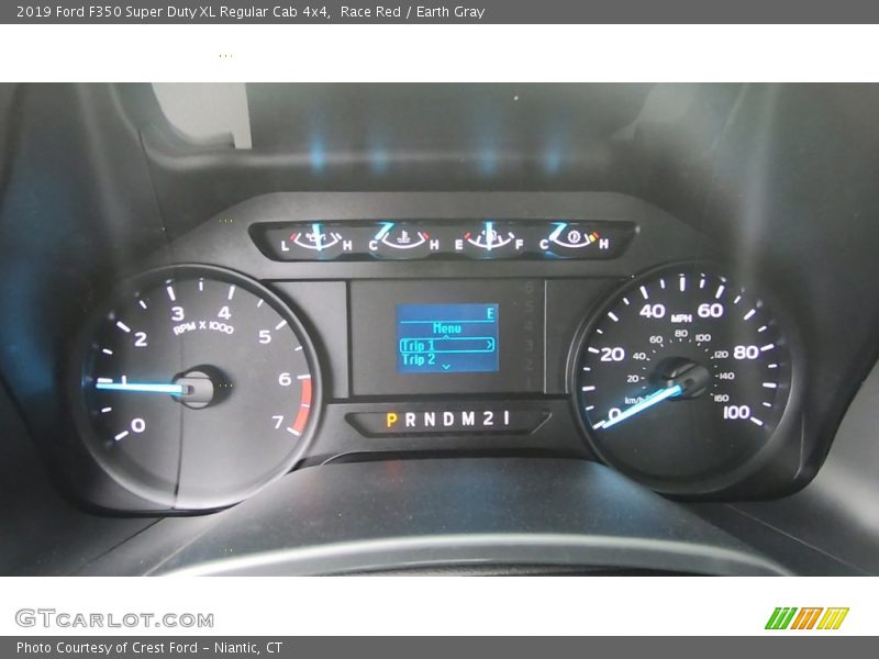 Race Red / Earth Gray 2019 Ford F350 Super Duty XL Regular Cab 4x4